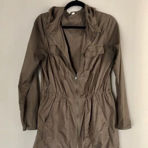 UA Hooded Full Zip Anorak sz M